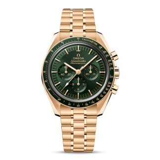 omega Speedmaster Moonwatch Professional Co-Axial Master Chronometer Chronograph 42mm Moonshine Gold